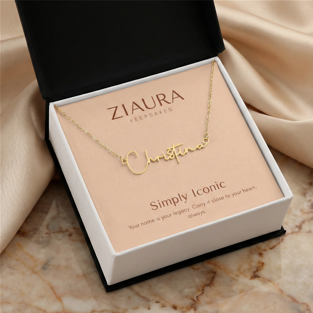Custom Legacy Name Necklace